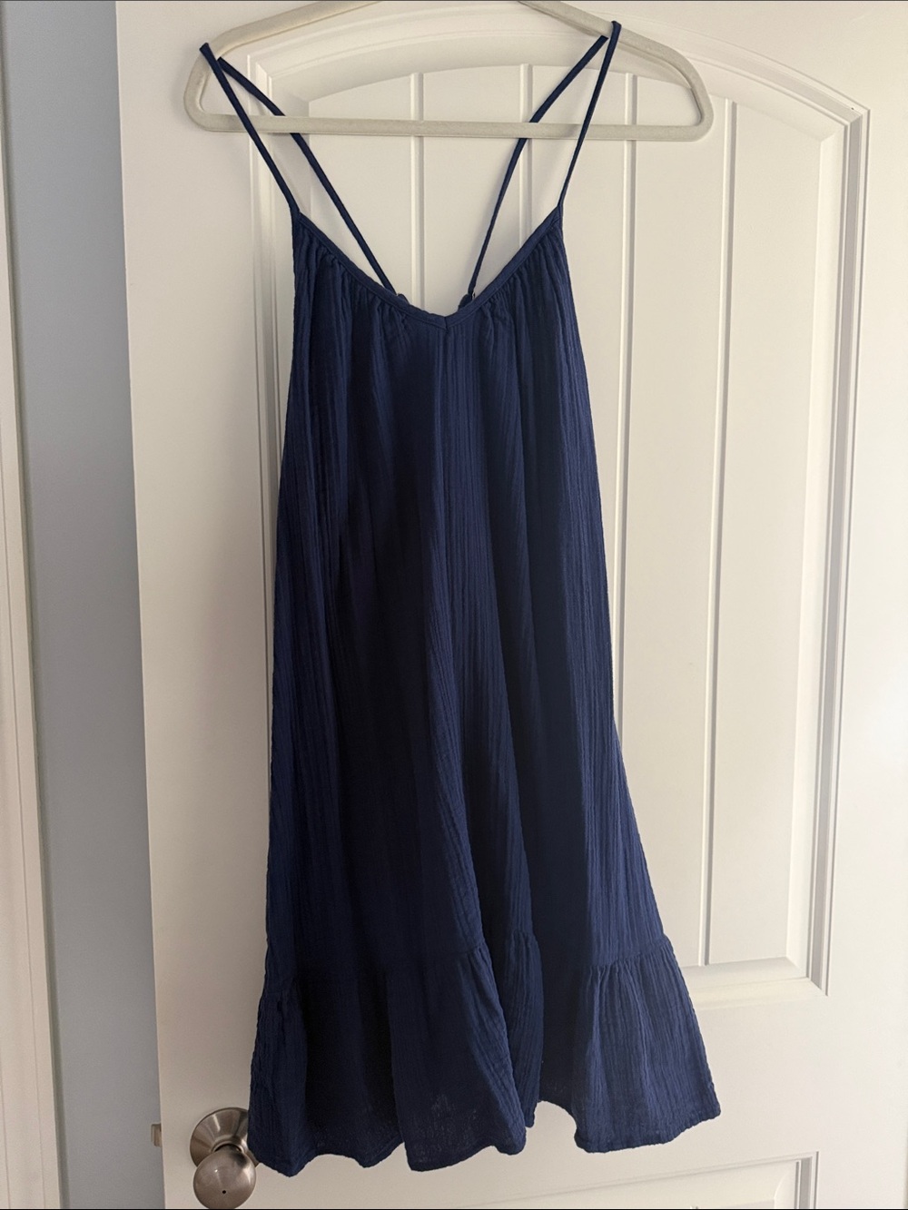 Vineyard Vines Gauze Navy Blue Swim Coverup